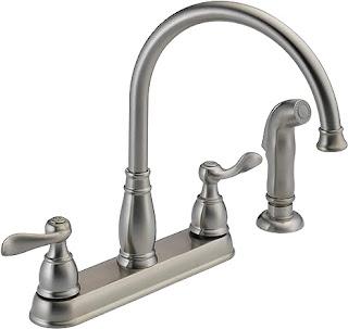 5. Delta Windemere 2 Two-Handle Kitchen Faucet