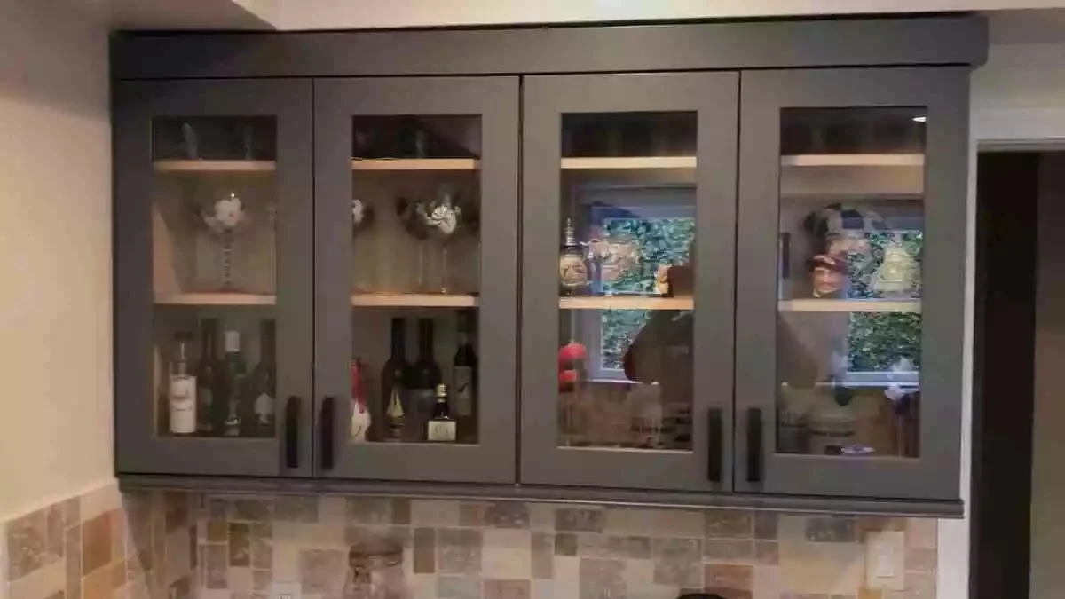 Kitchen Cabinet Glass Stylish and Functional