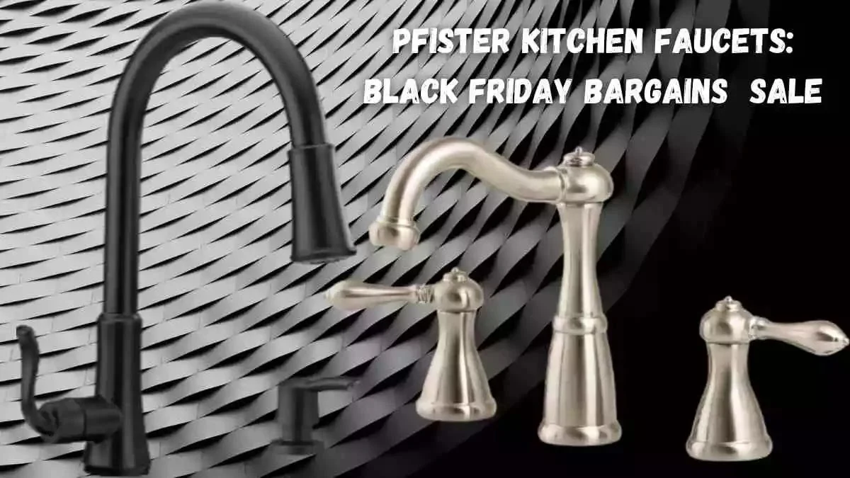 The Top 4 Best Pfister Kitchen Faucets Black Friday Bargains Sale