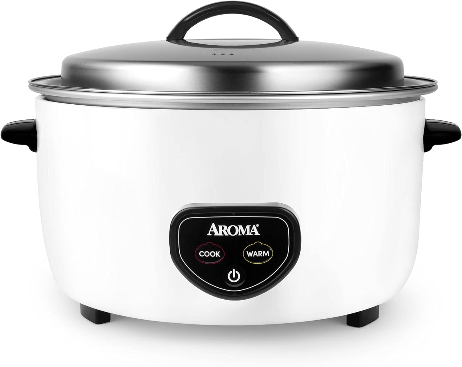 Aroma Housewares Commercial 60-Cup (Cooked) 14Qt. Rice & Grain Cooker (ARC-1430E), White Aroma Housewares Commercial 60-Cup (Cooked) 14Qt. Rice & Grain Cooker (ARC-1430E), White