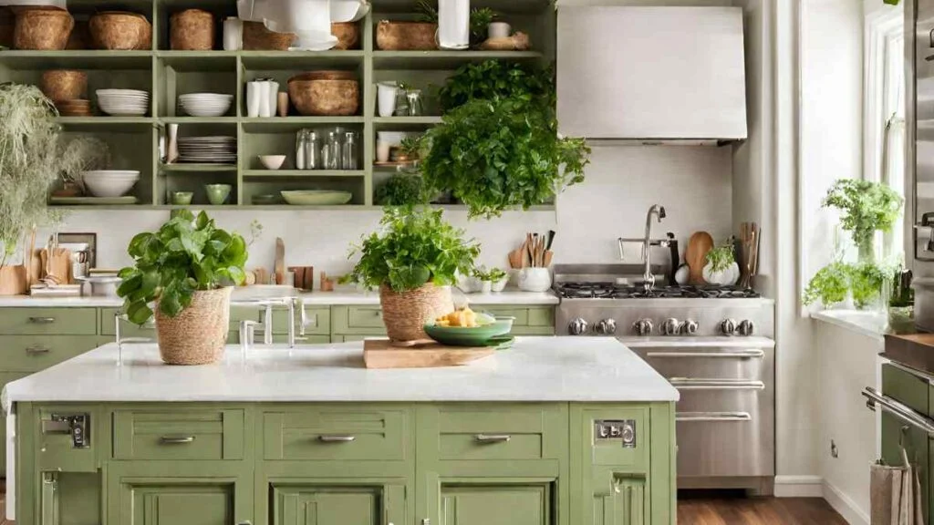 Benefits of Adding Plants Above Kitchen Cabinets
