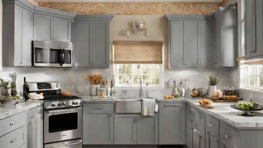 Complementary Color Schemes for Agreeable Gray Kitchens
