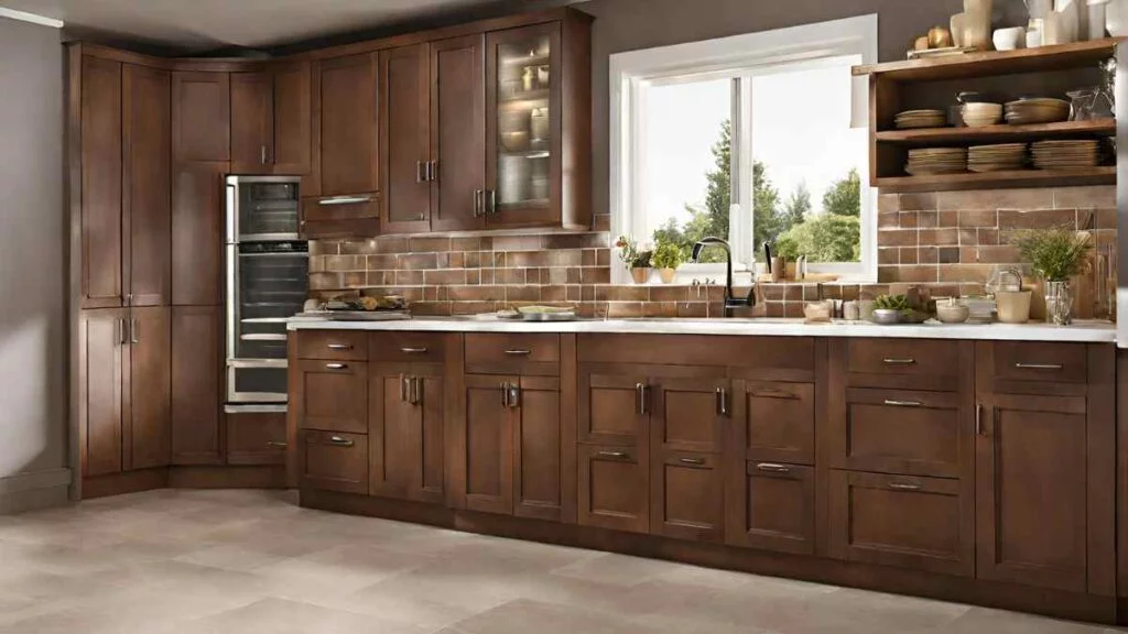 Different Shades of Brown for Kitchen Cabinets