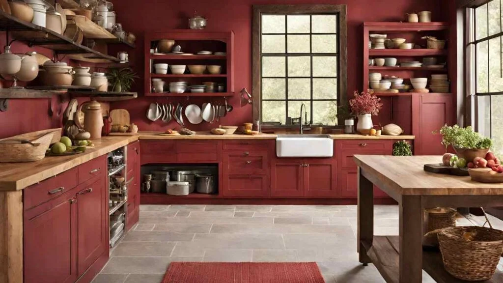 Rustic Red-Brown