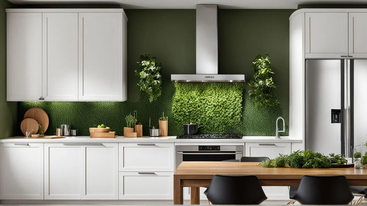 Greenery above Kitchen Cabinets Elevate Your Decor!