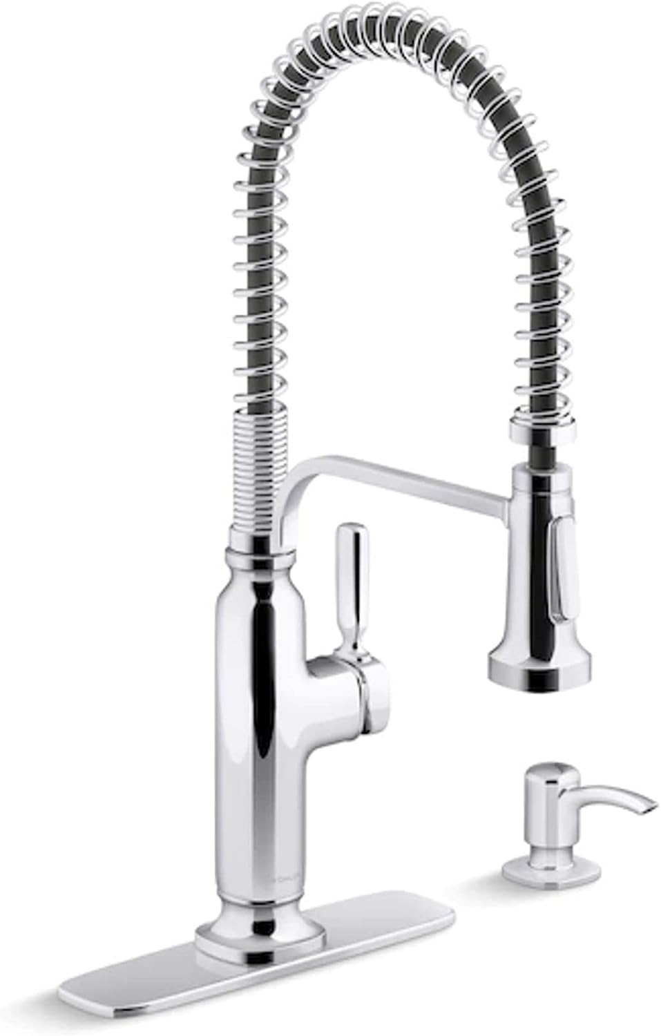 Kohler Ealing Polished Chrome High-arc Kitchen Faucet Kohler Ealing Polished Chrome High-arc Kitchen Faucet