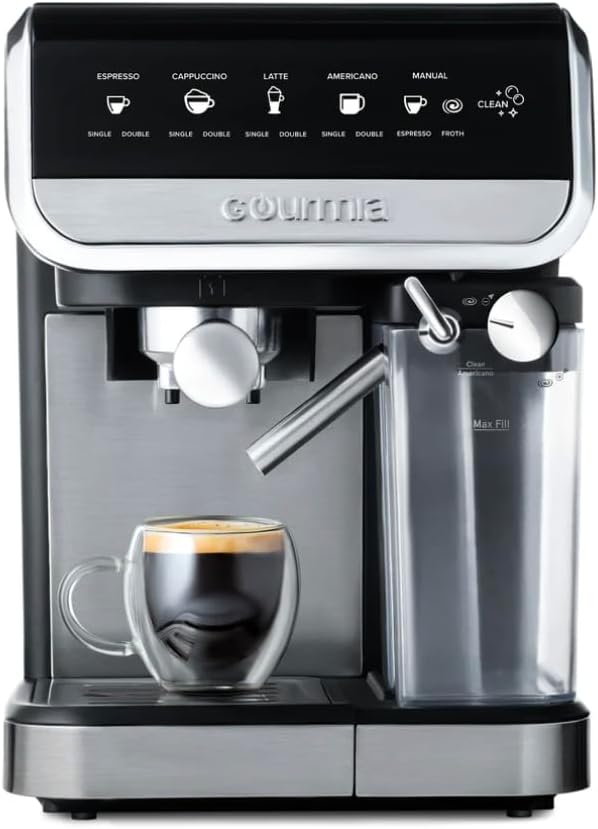 Gourmia GCM4230 8-in-1 One-Touch Espresso