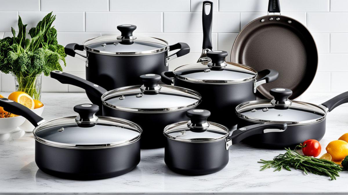 Bklyn Steel Co Ceramic Nonstick Cookware Set Sizzle in Style!