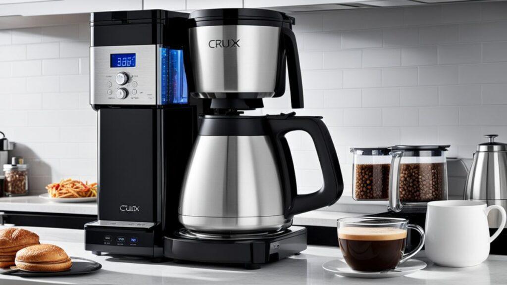 Crux 10-cup Thermal Programmable Coffee Maker