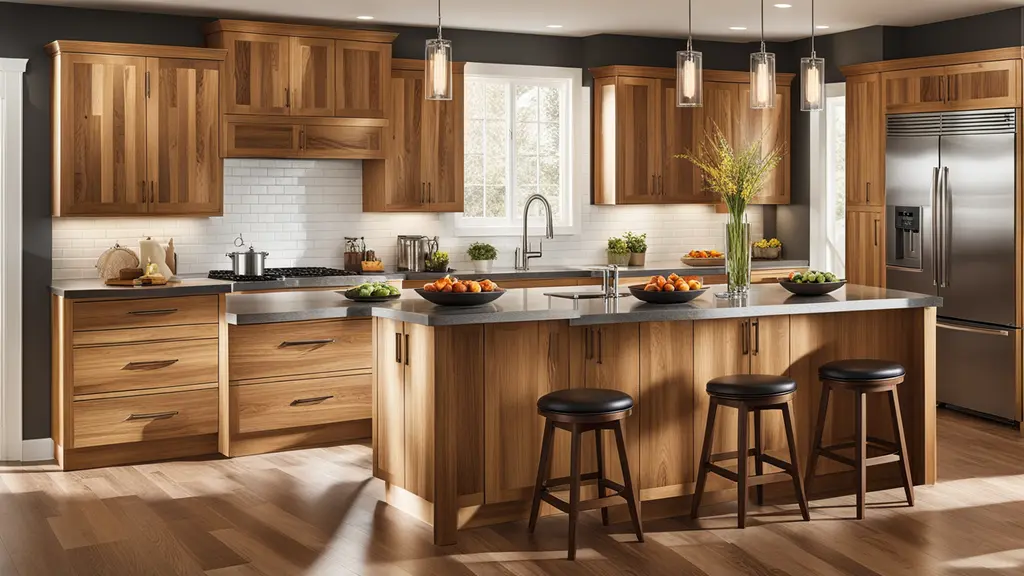 The Timeless Appeal of Hickory Wood Cabinets