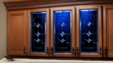 Decorative Glass Inserts for Kitchen Cabinets: Enhance Style & Elegance