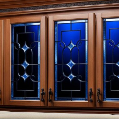 Decorative Glass Inserts for Kitchen Cabinets: Enhance Style & Elegance