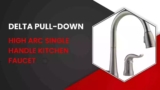 Delta Pull-Down High Arc Single Handle Kitchen Faucet