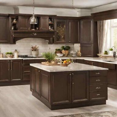 Embrace Elegance: Brown Painted Kitchen Cabinets for a Timeless Appeal
