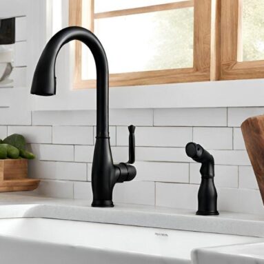 Farmhouse Black Kitchen Faucet: Transform Your Sink Space!