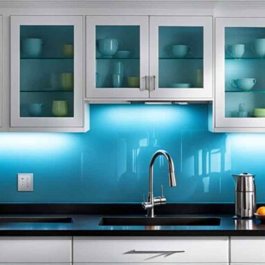 Frosted Glass Kitchen Cabinets: Elevate Your Décor!