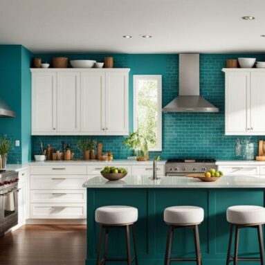 Kitchen Wall Colors With White Cabinets: Vibrant Transformations