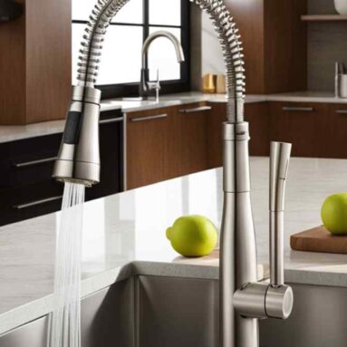 Kohler Semi-Professional Kitchen Faucet With Soap Dispenser