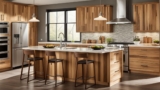 Modern Hickory Kitchen Cabinets: Warmth Meets Modernity