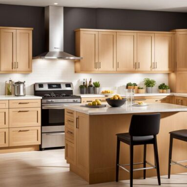 Modern Light Maple Kitchen Cabinets: Elevate Elegance!