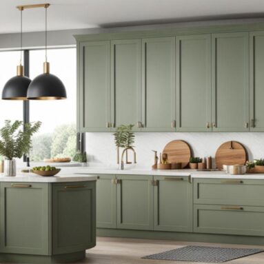 Modern Sage Green Kitchen Cabinets: Elevate Your Space!