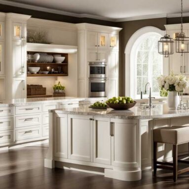 Rustic White Kitchen Cabinets: Elegant Charm Unleashed