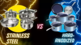 Stainless Steel vs Hard-Anodized Cookware: Clash of Titans in the Kitchen