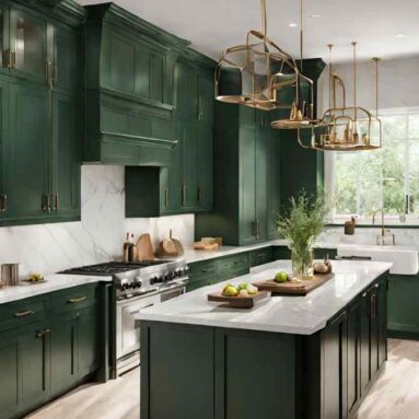 Transform Your Space with Elegance: Explore Forest Green Kitchen Cabinets for Timeless Style