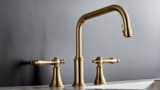 Unlacquered Brass Kitchen Faucet: A Timeless Choice