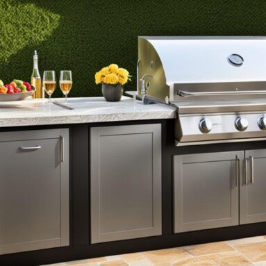 Waterproof Outdoor Kitchen Cabinets: Style Meets Durability